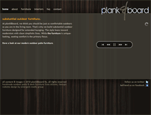 Tablet Screenshot of plankandboard.com